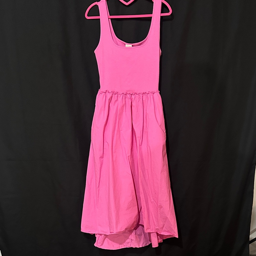 Pink Sleeveless Ballet Dress